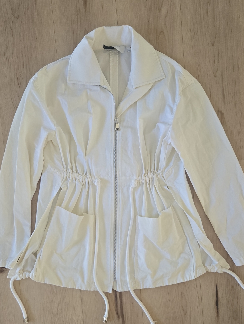 Per Se By Carlisle Jacket, White, Size 8
